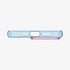 ACS06557 - iPhone 15 Pro Max Case Liquid Crystal in crystal clear showing the back